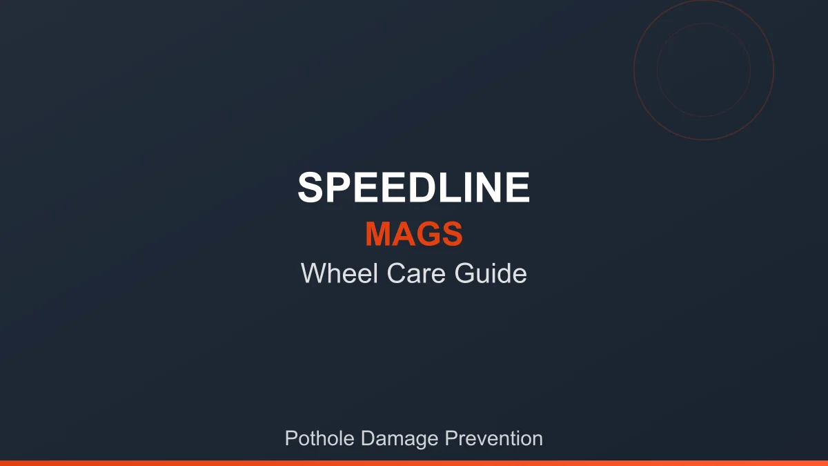curb damage guide for alloy wheel maintenance at Speedline Mags
