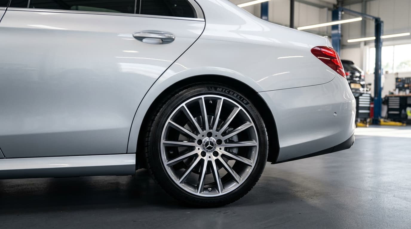 Mercedes-Benz alloy wheel refurbishment and repair service at Speedline Mags Cape Town