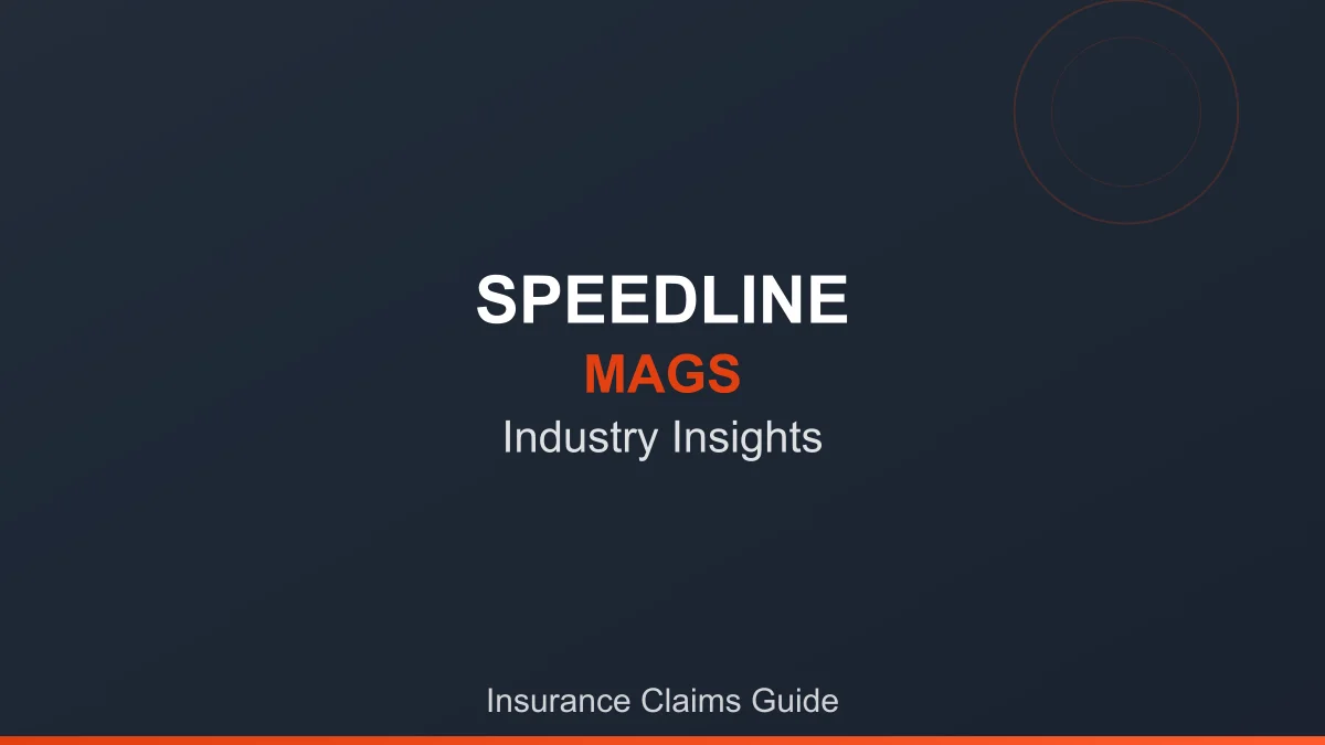 insurance claims trends in wheel repair industry at Speedline Mags
