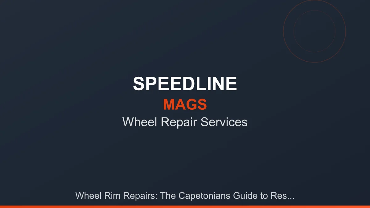 rim repair for alloy wheel repair at Speedline Mags