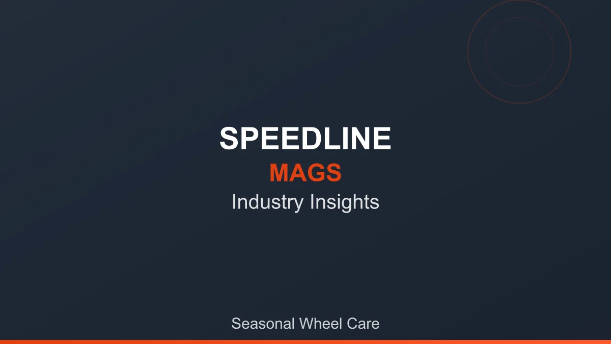 Seasonal wheel care tips - winter wheel service at Speedline Mags