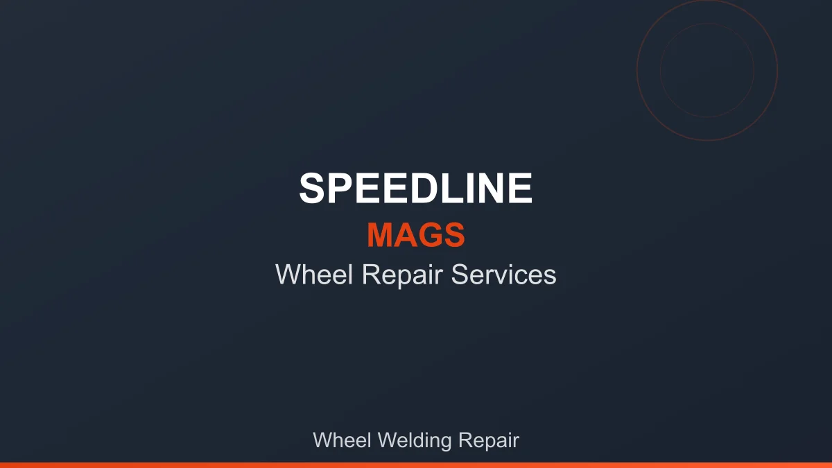 Expert wheel welding and crack repair service - wheel repair service
